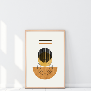 Modern Abstract Wall Art | Neutral Colours | Home Decor