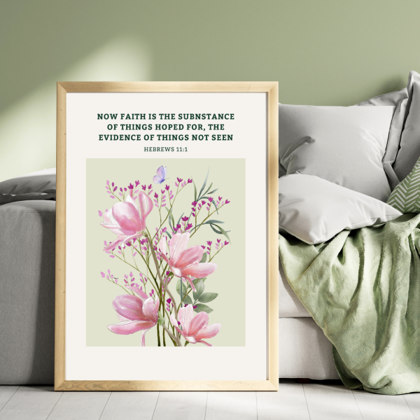 1 Peter 4:8 | Christian Wall Poster | Church or Prayer Room - Image 3