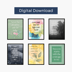 Motivational Posters | Self-Improvement | Focus | Mood Booster